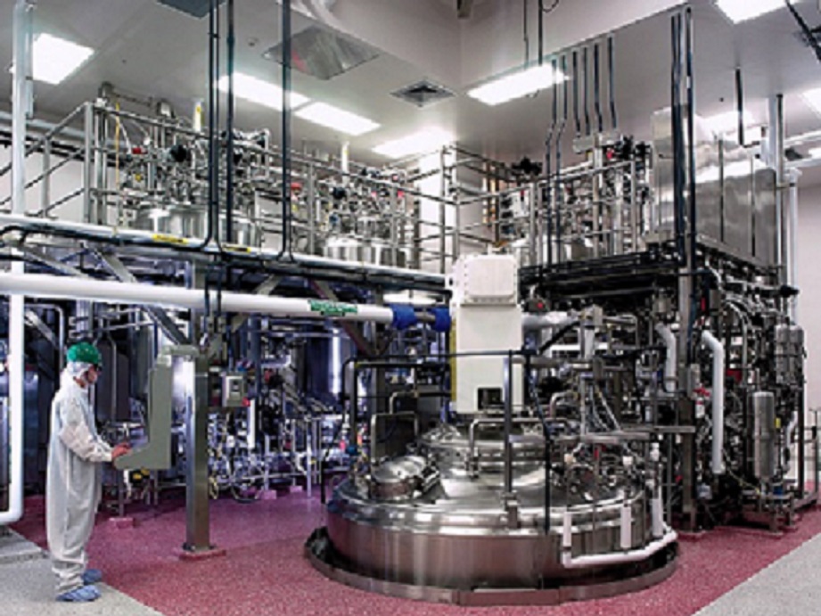 A 20,000L bioreactor in Portsmouth, New Hampshire.